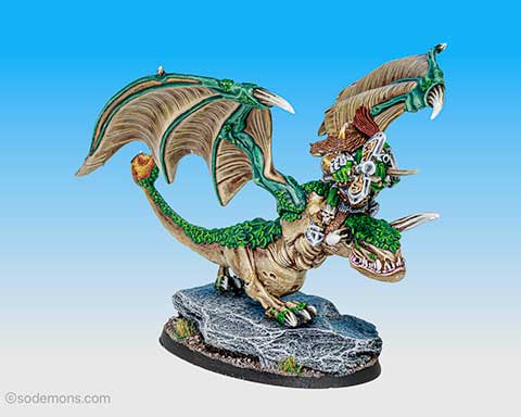 Orc Warboss on Wyvern (Unreleased)