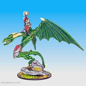 Warmaster Orc Boss on Wyvern