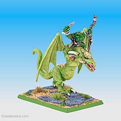 MB8 Orc War Wyvern - looped tail