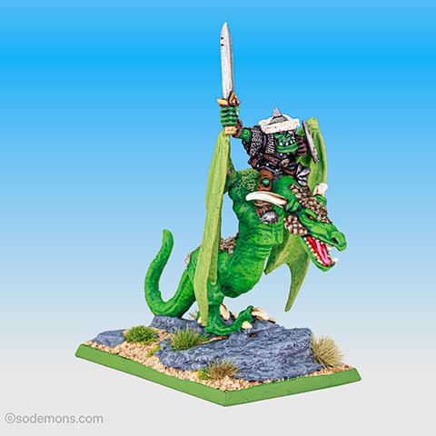 MB8 Orc War Wyvern - alternative tail