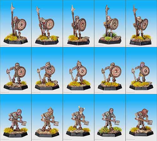 ME72 Deadmen of Dunharrow - later versions