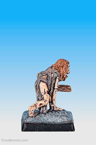 C19 Zombie crawling with Club