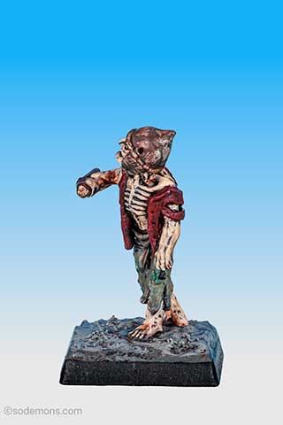 FTZ4 Zombie with Butcher's Knife