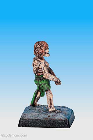 FTZ7 Zombie with Spiked Club